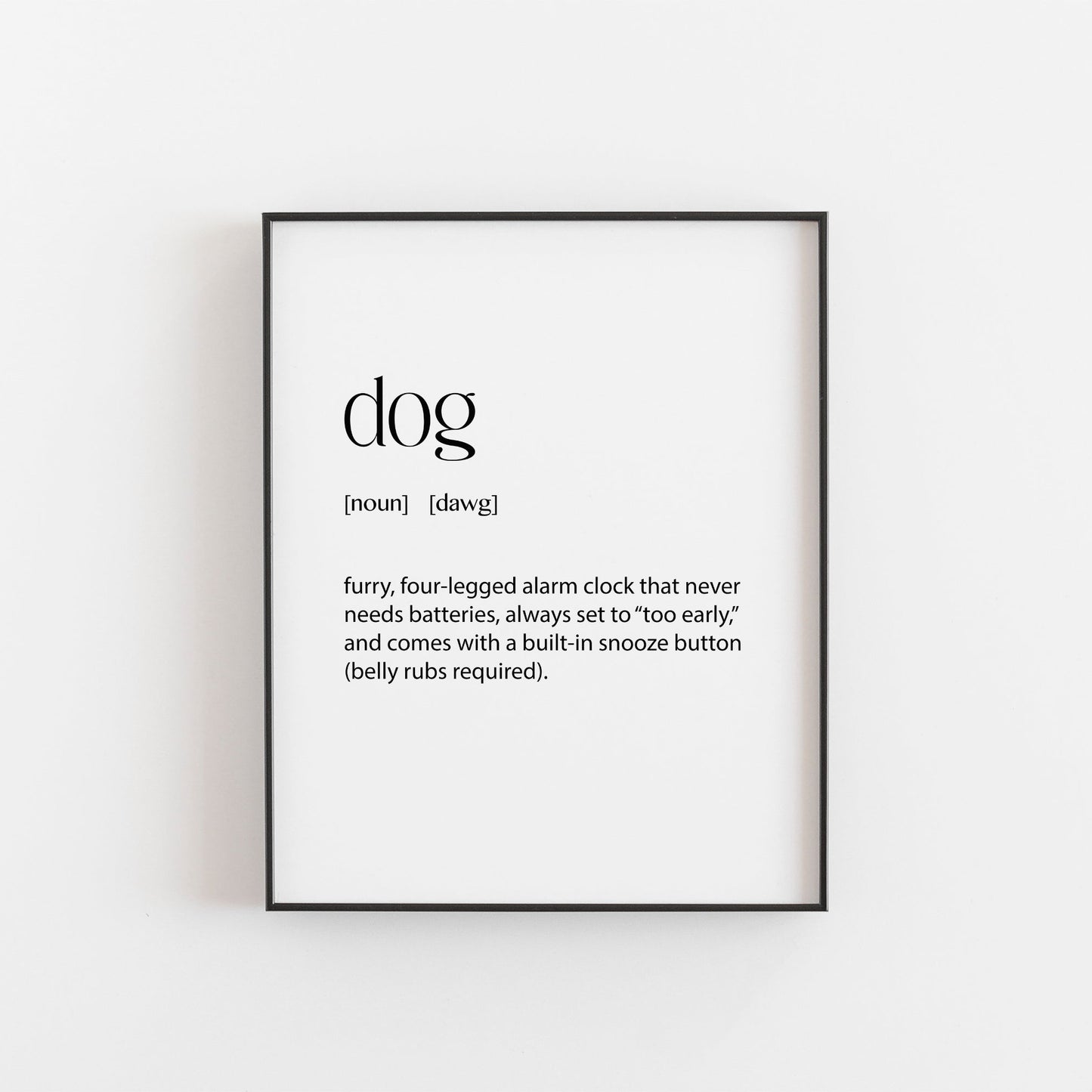 Dog Print | Dog Lovers Gifts | Dog Owner Gifts | Dog Poster