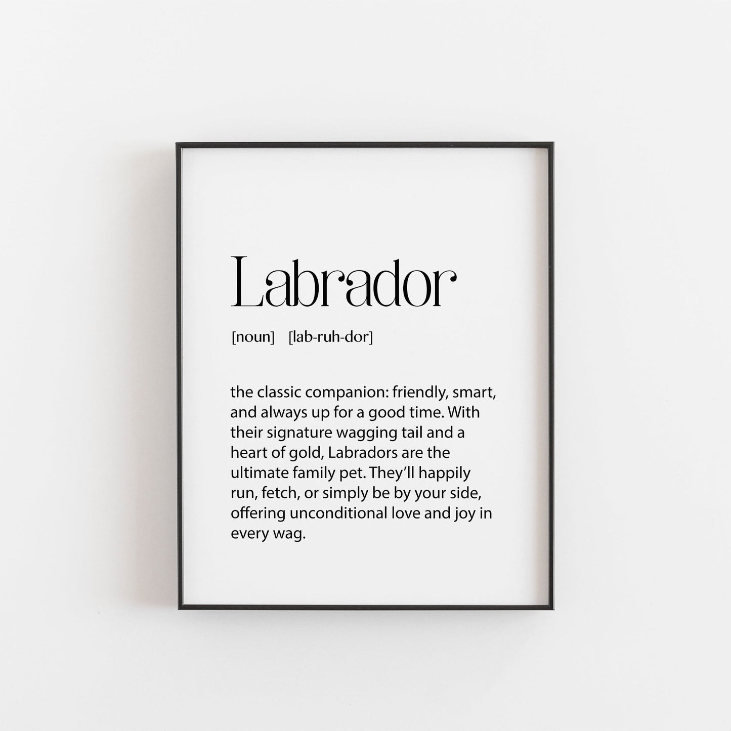 Labrador Print | Dog Lovers Gifts | Labrador Owner Gifts | Lab Poster